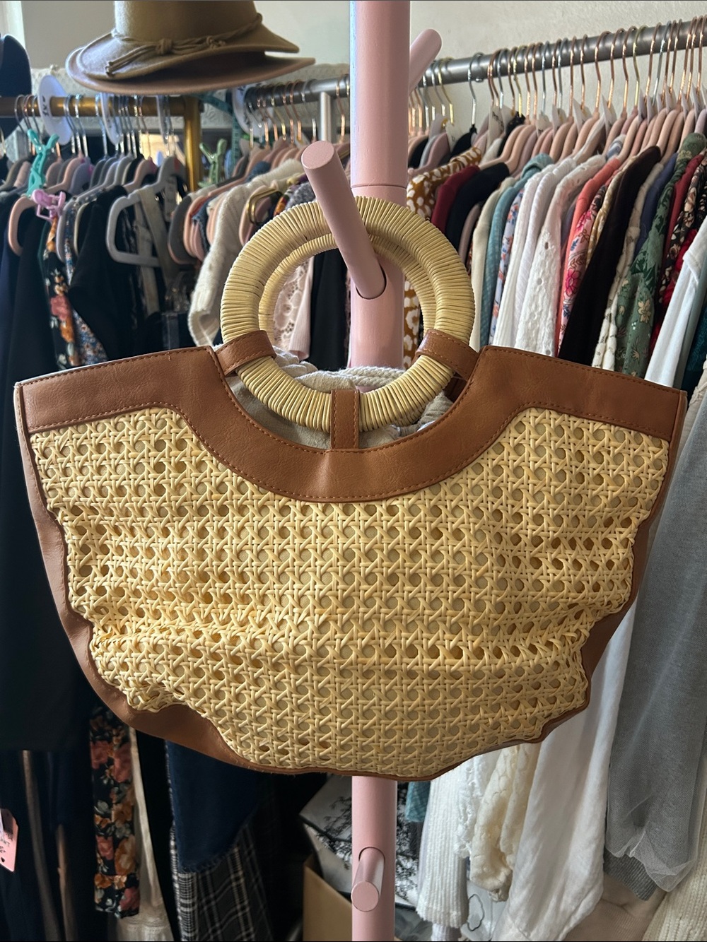 UNIVERSAL THREAD HALF MOON SATCHEL BAG